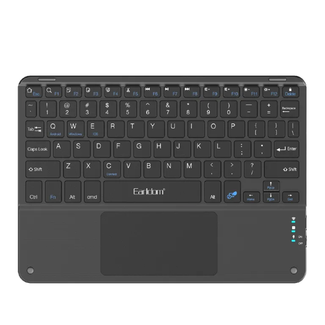 Tastierë Bluetooth me Touchpad